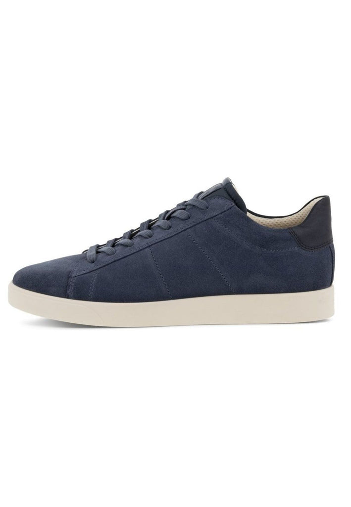 ecco Sneaker Leder Dunkelblau - surf4shoes