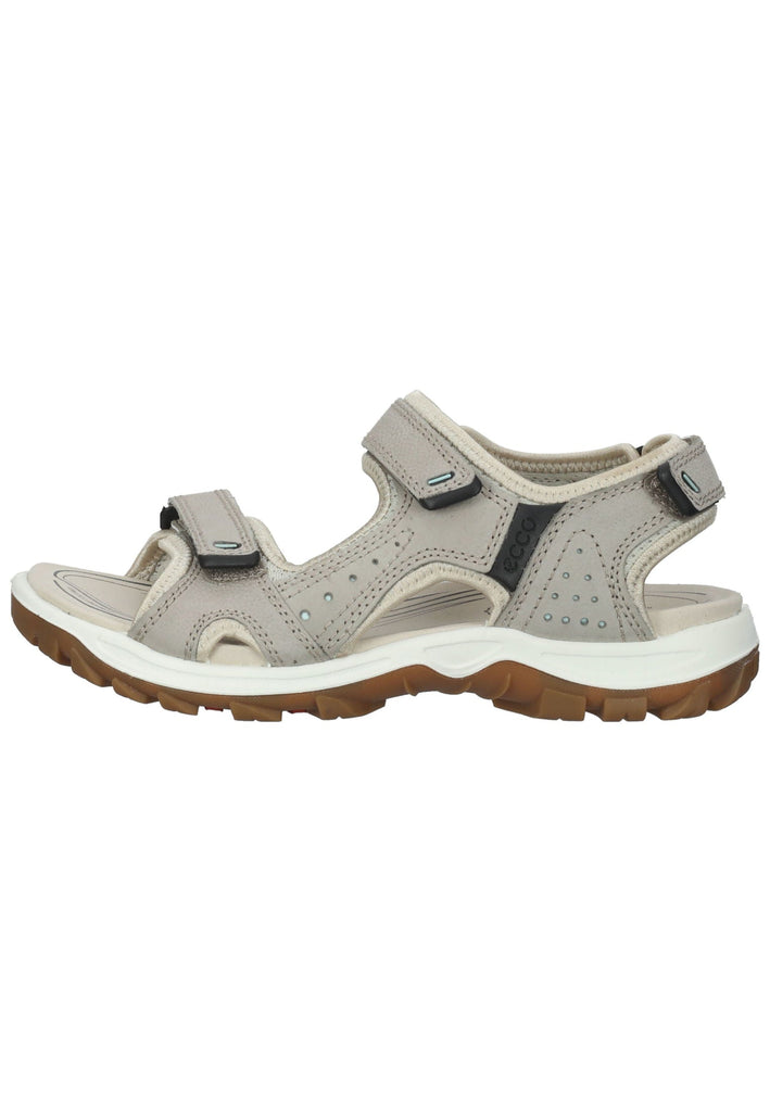 ecco Sandalen Leder Beige - surf4shoes