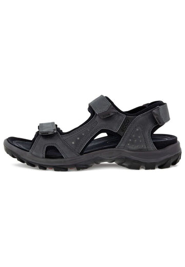 ecco Sandalen Nubukleder Schwarz - surf4shoes