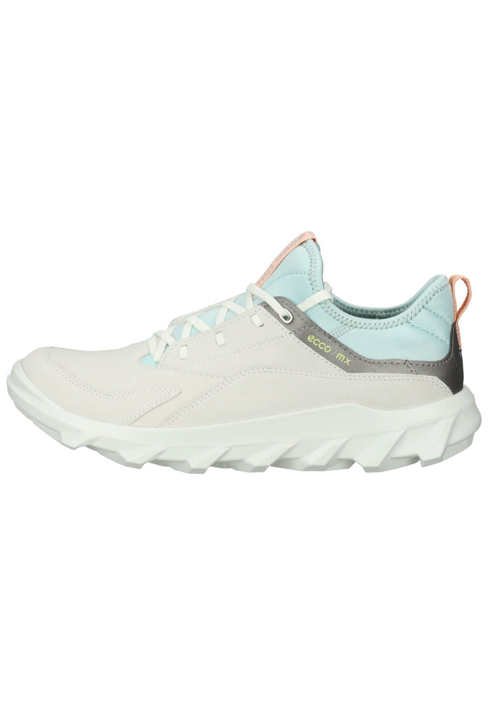 ecco Sneaker Leder Grau/Blau - surf4shoes