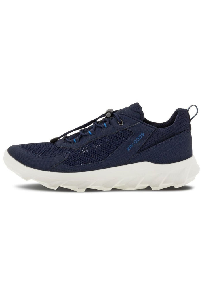 ecco Sneaker Lederimitat Dunkelblau - surf4shoes
