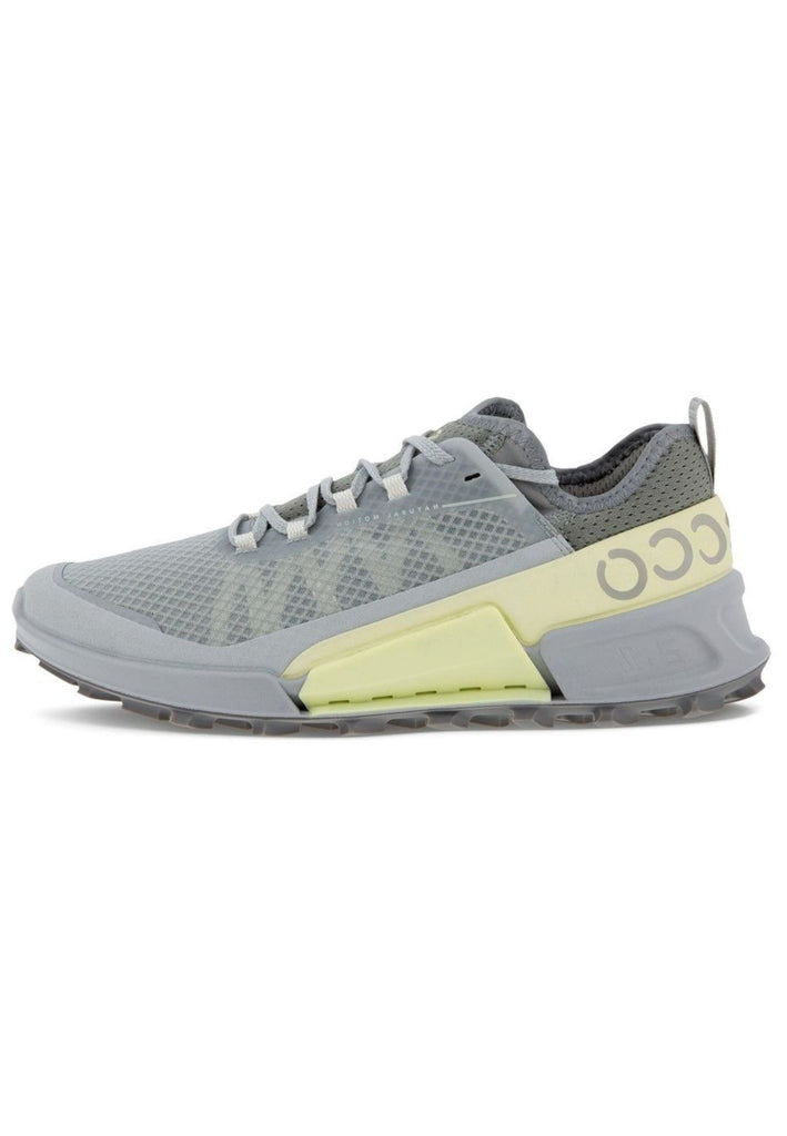 ecco Sneaker Textil Grau/Gelb - surf4shoes