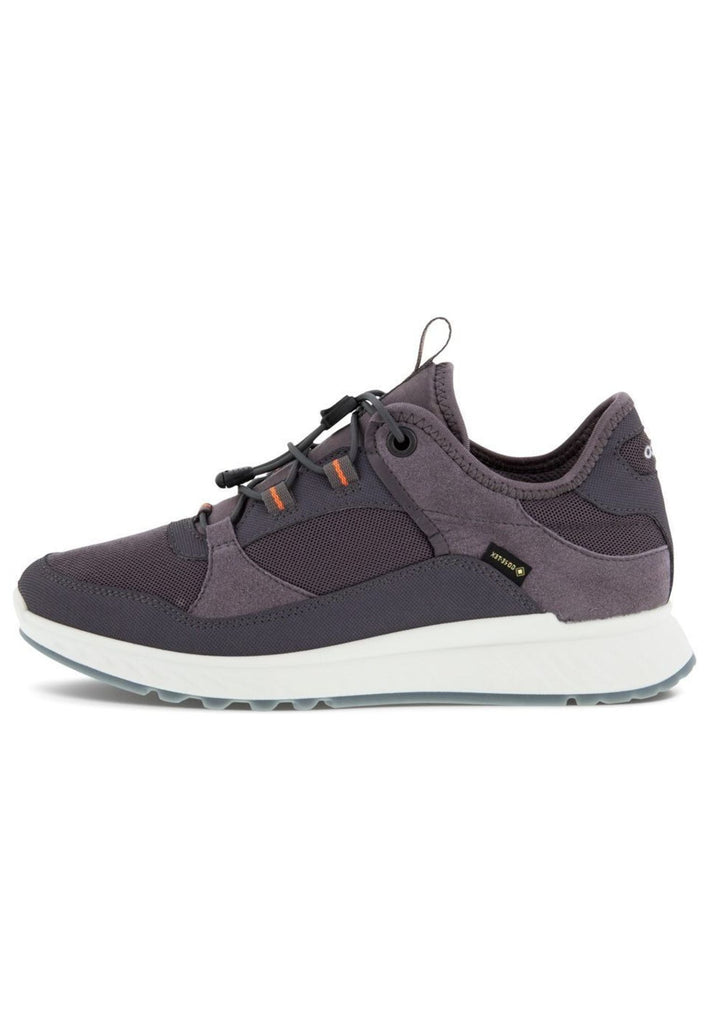 ecco Sneaker Lederimitat/Textil Grau - surf4shoes