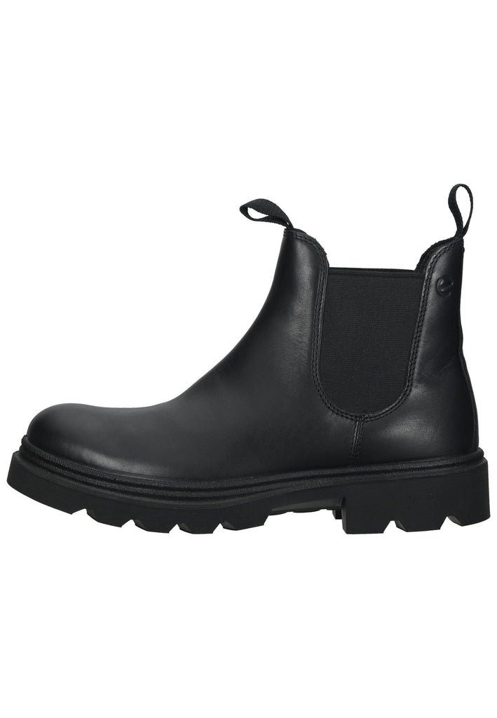 ecco Stiefelette Leder/Textil Schwarz - surf4shoes