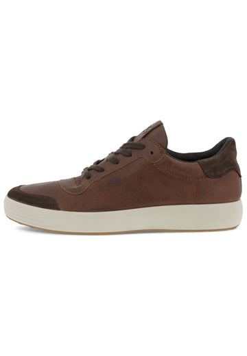 ecco Sneaker Glattleder Coffee - surf4shoes