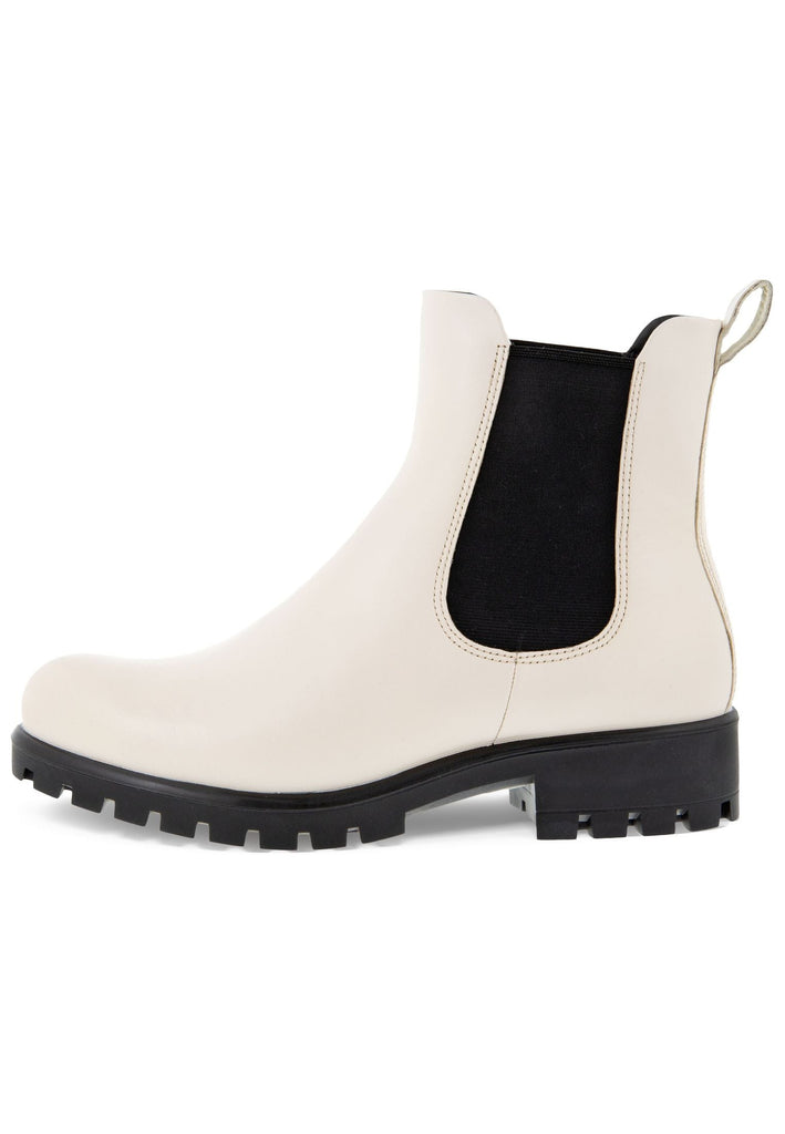 ecco Stiefelette Glattleder Creme - surf4shoes