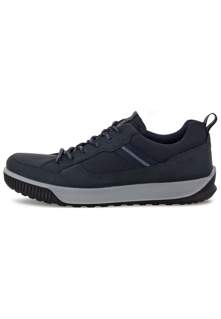 ecco Sneaker Nubukleder Marine - surf4shoes