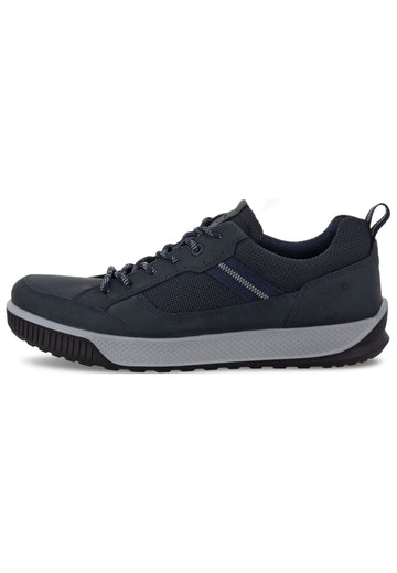 ecco Sneaker Nubukleder Marine - surf4shoes
