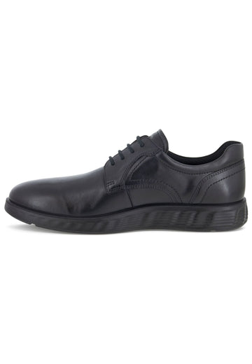 ecco Halbschuhe Glattleder Schwarz - surf4shoes
