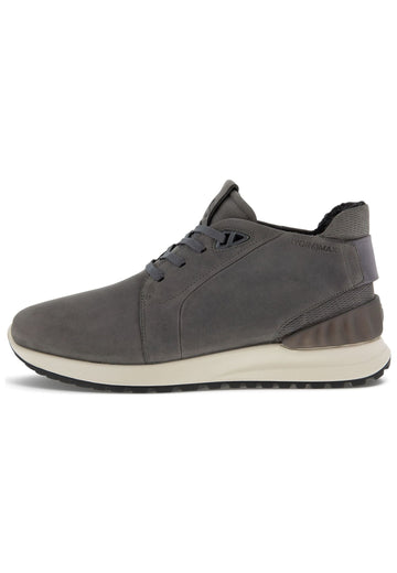 ecco Sneaker Nubukleder Grau Warmfutter - surf4shoes