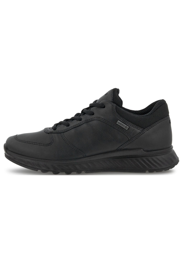 ecco Sneaker Glattleder Schwarz - surf4shoes