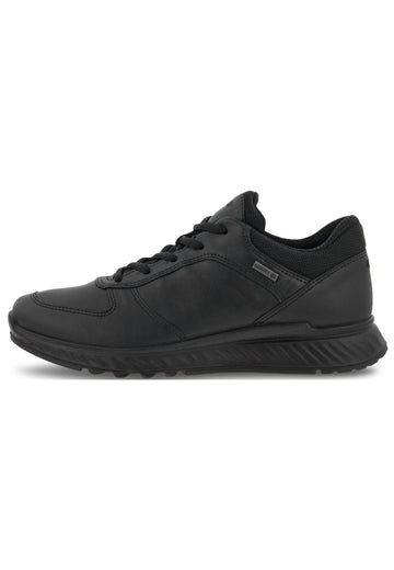 ecco Sneaker Glattleder Schwarz - surf4shoes