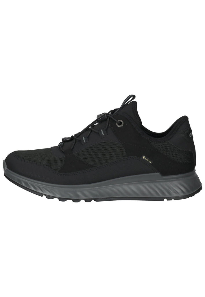 ecco Sneaker Lederimitat Schwarz - surf4shoes