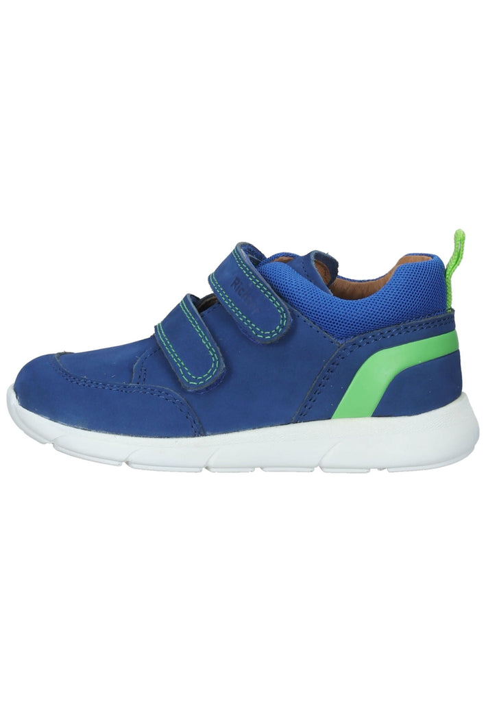 Richter Sneaker Nubukleder Blau/Grün - surf4shoes