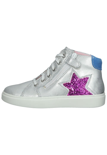 Richter Sneaker Leder Silber - surf4shoes