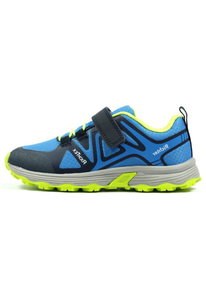 Richter Sneaker Lederimitat/Textil Blau/Schwarz - surf4shoes