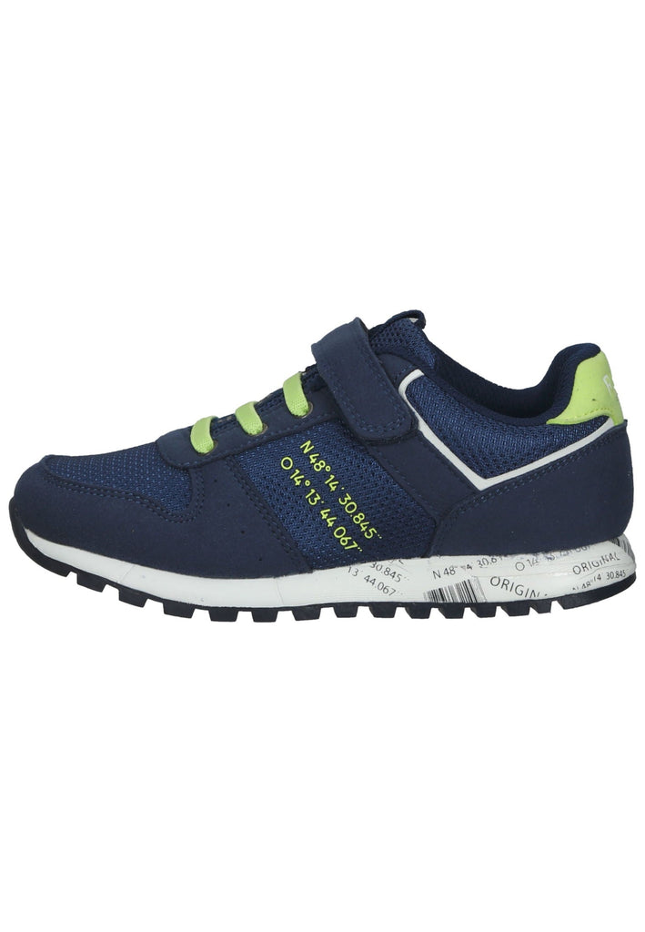 Richter Sneaker Textil Blau/Gelb - surf4shoes