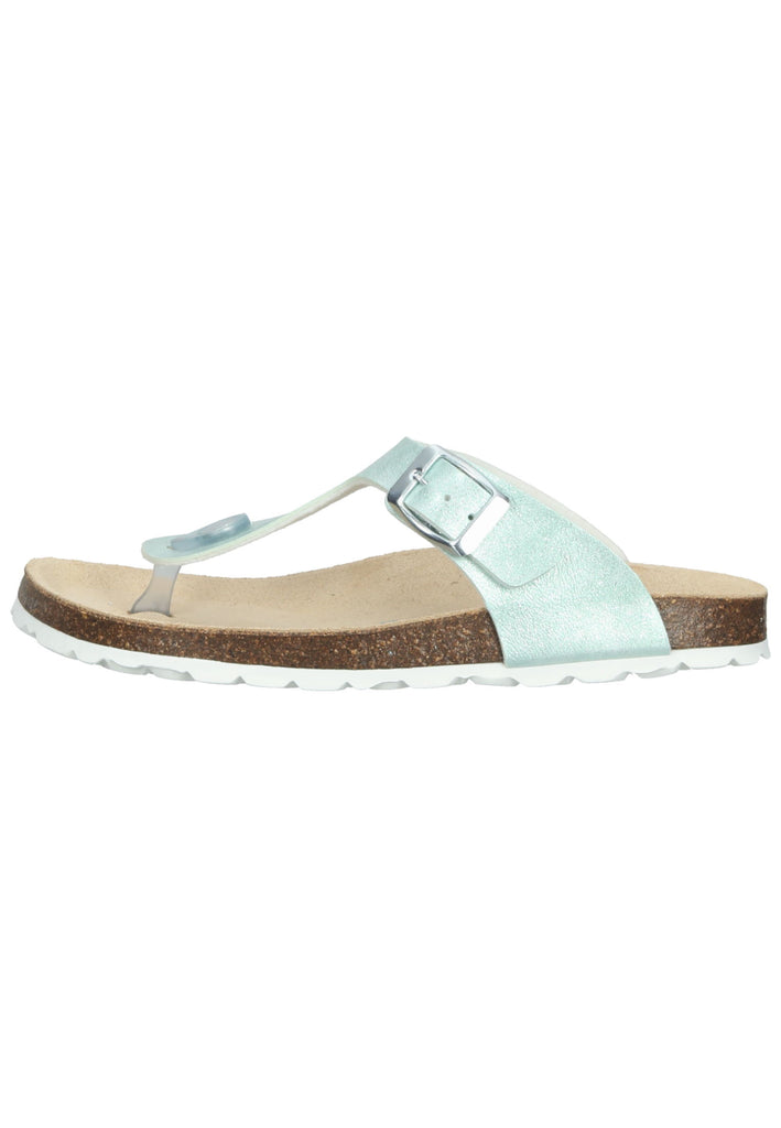Richter Pantoletten Textil Mint - surf4shoes
