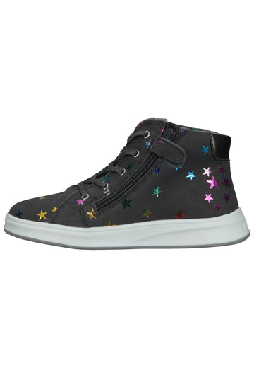 Richter Sneaker Leder Grau/Silber - surf4shoes