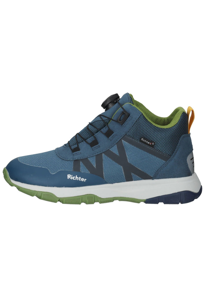 Richter Sneaker Lederimitat/Textil Blau - surf4shoes