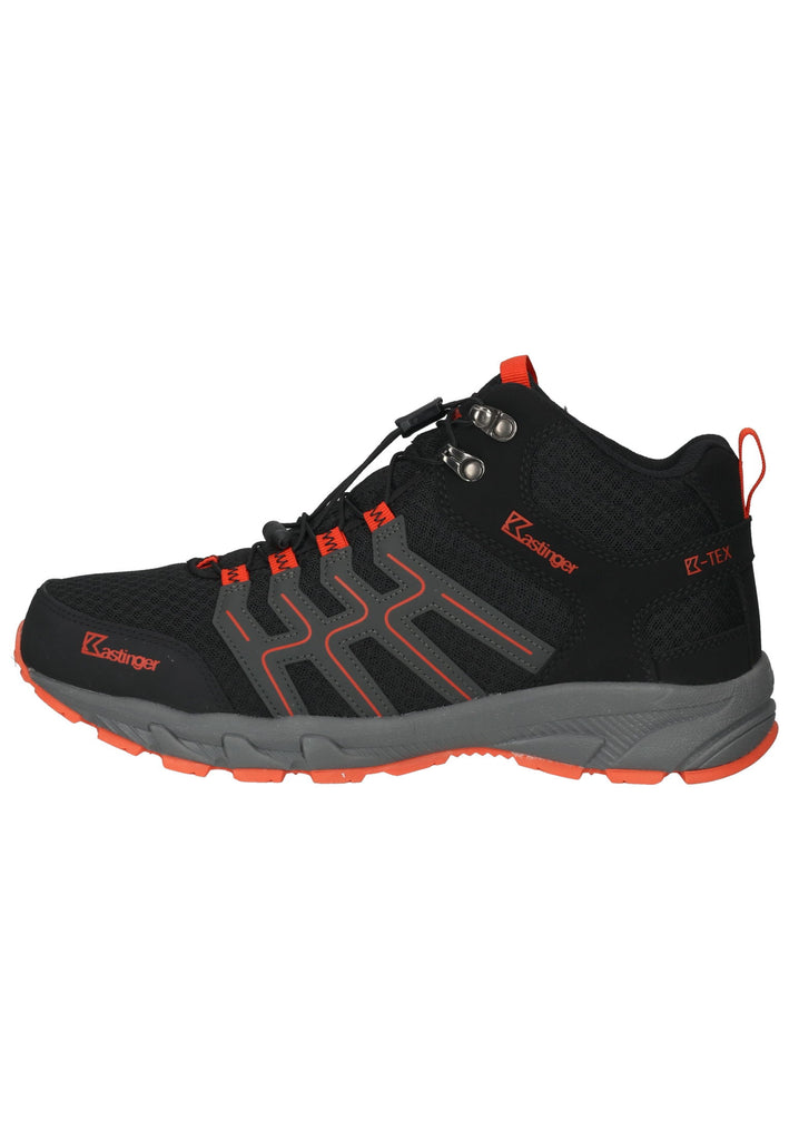 Kastinger Wanderschuhe Lederimitat Schwarz - surf4shoes
