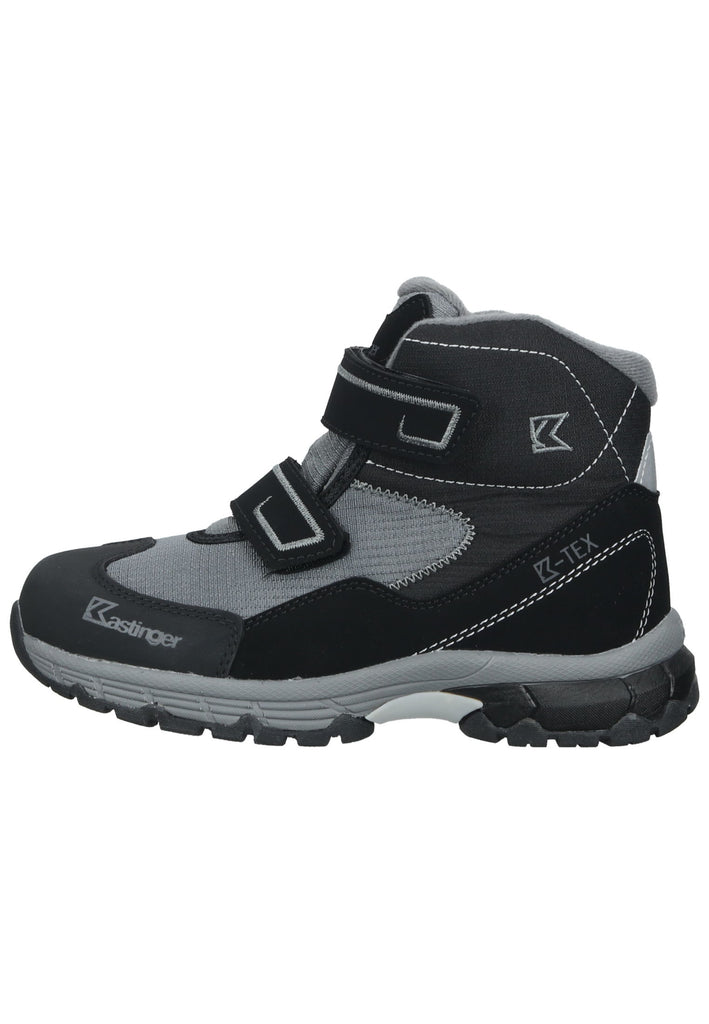 Kastinger Wanderschuhe Lederimitat Grau/Schwarz - surf4shoes