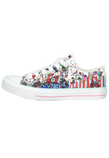 Dockers Sneaker Textil Weiß Kombi - surf4shoes