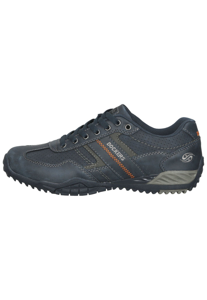 Dockers Halbschuhe Lederimitat Navy - surf4shoes