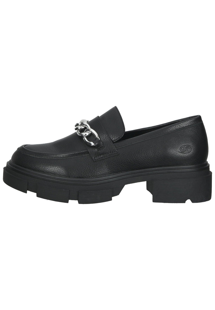 Dockers Slipper Lederimitat Schwarz - surf4shoes