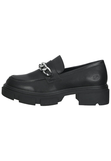 Dockers Slipper Lederimitat Schwarz - surf4shoes