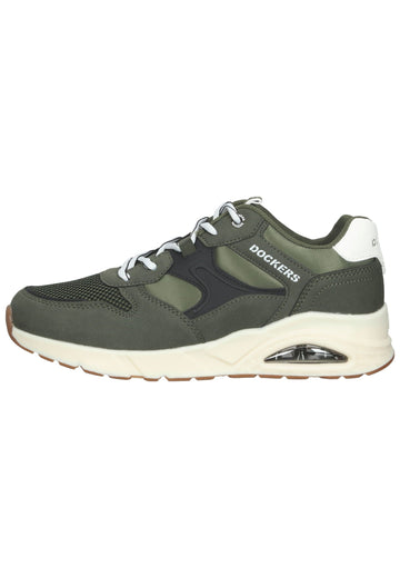 Dockers Sneaker Lederimitat/Textil Khaki - surf4shoes