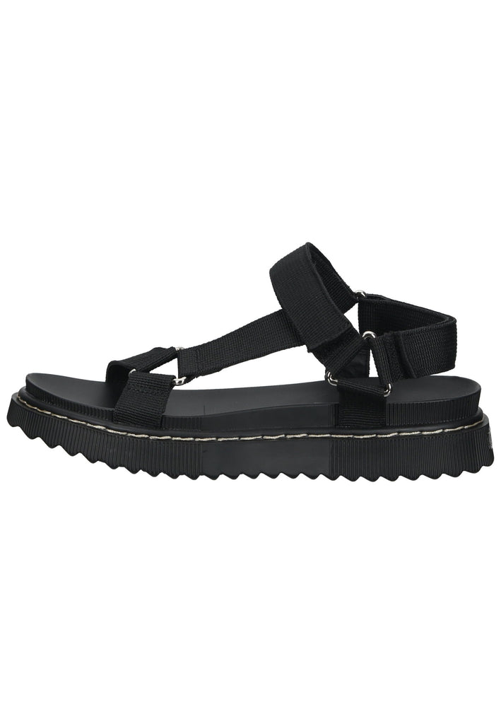 Dockers Sandalen Textil Schwarz - surf4shoes