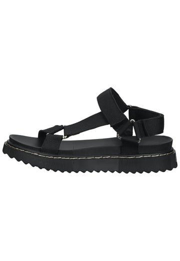 Dockers Sandalen Textil Schwarz - surf4shoes