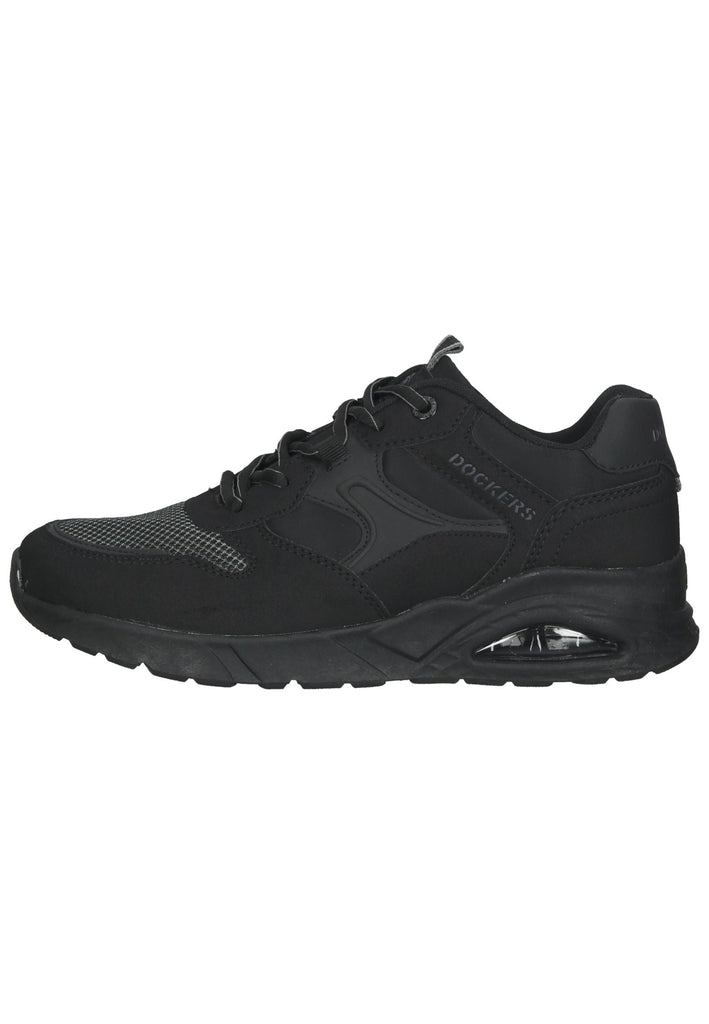 Dockers Sneaker Lederimitat/Textil Schwarz - surf4shoes