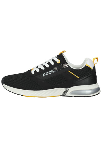 Dockers Sneaker Lederimitat Schwarz - surf4shoes