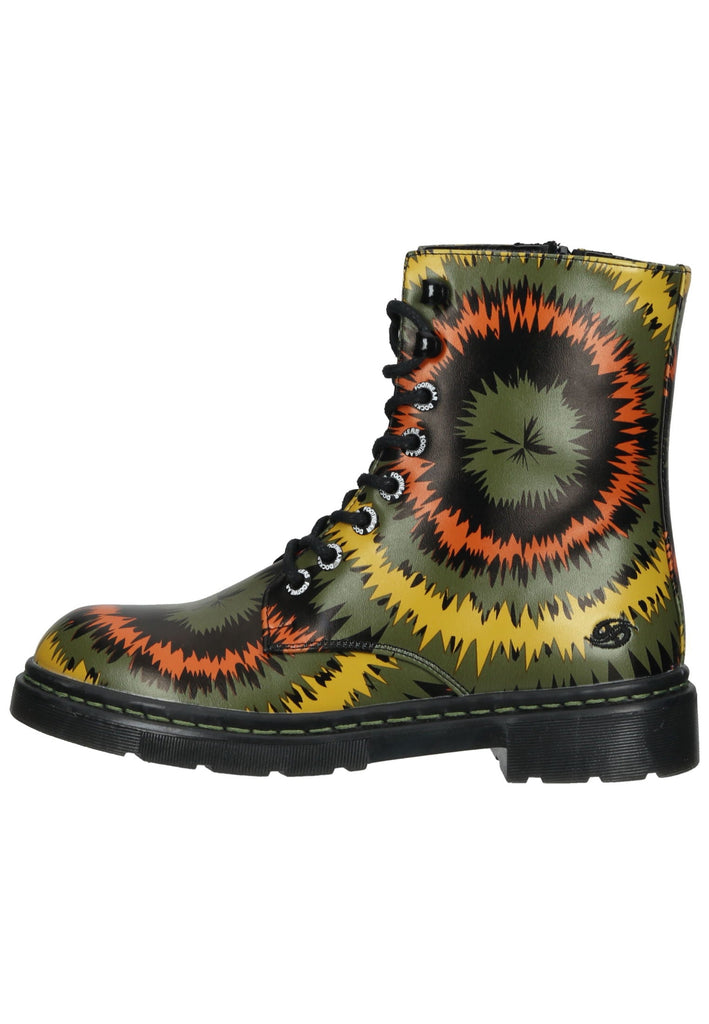 Dockers Stiefelette Lederimitat Grün/Schwarz - surf4shoes