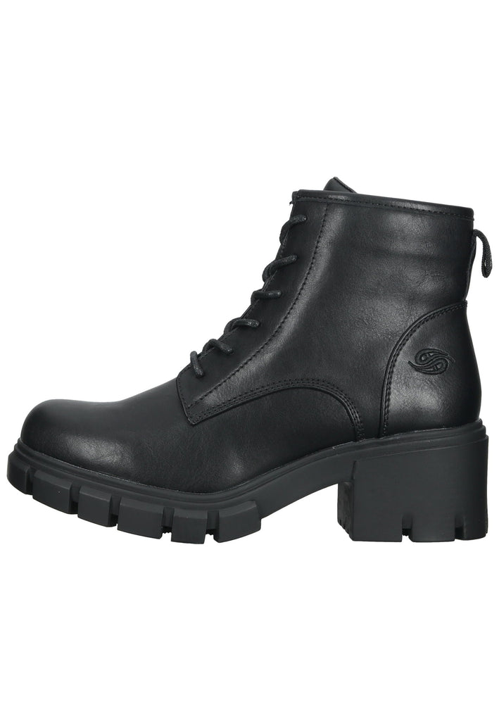 Dockers Stiefelette Lederimitat Schwarz - surf4shoes