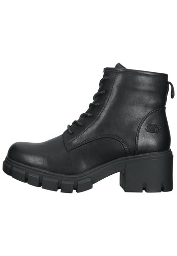 Dockers Stiefelette Lederimitat Schwarz - surf4shoes