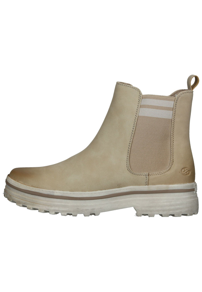 Dockers Stiefelette Lederimitat/Textil Sand - surf4shoes