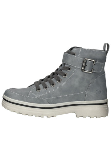 Dockers Stiefelette Lederimitat Grau - surf4shoes