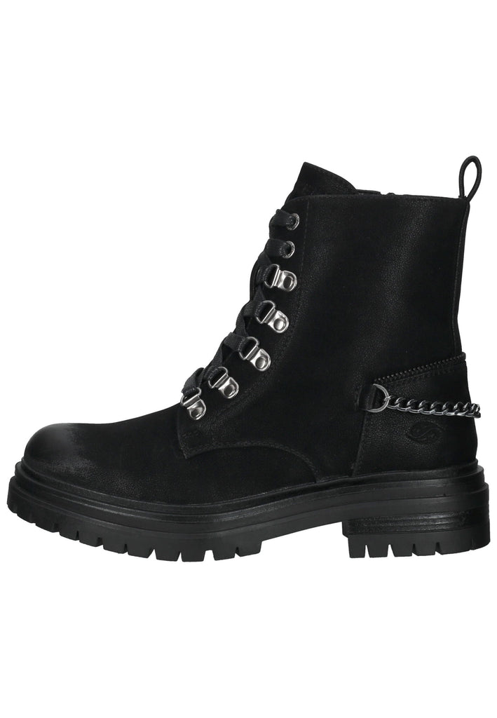 Dockers Stiefelette Lederimitat Schwarz - surf4shoes