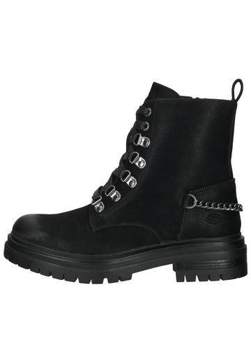 Dockers Stiefelette Lederimitat Schwarz - surf4shoes