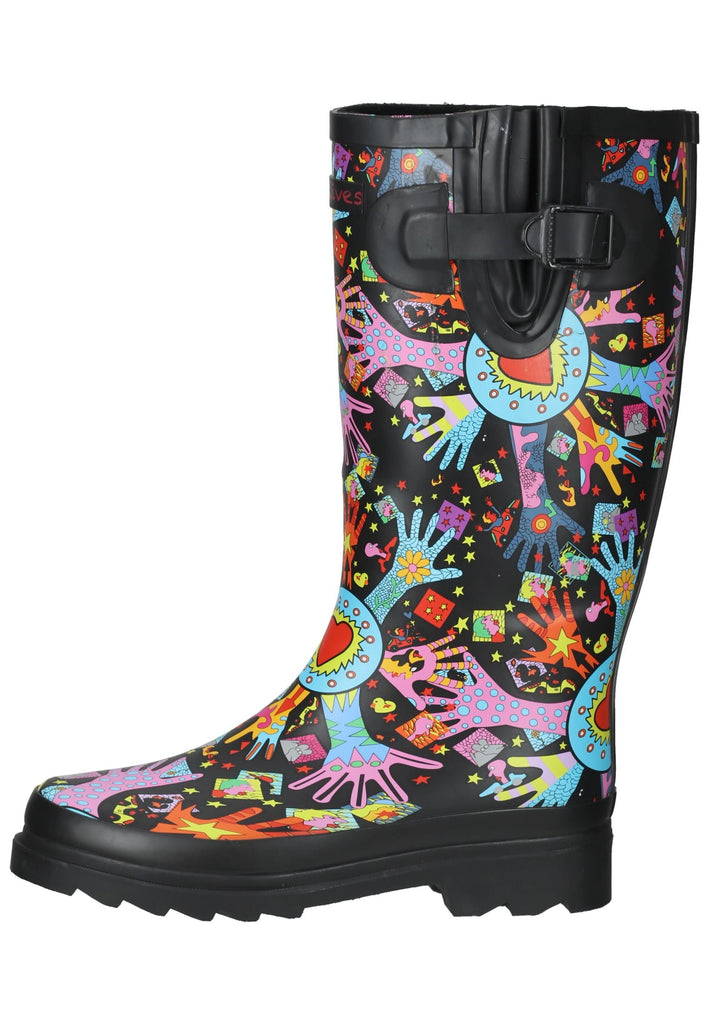 Dockers Stiefel PU Schwarz Multi - surf4shoes