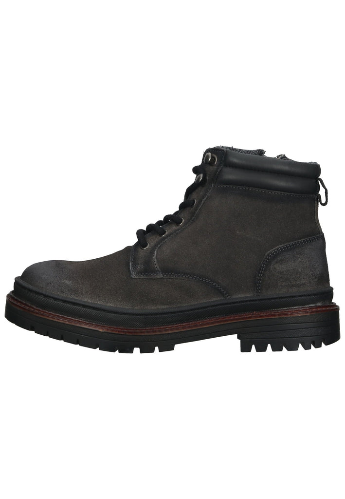 Dockers Stiefelette Leder Dunkelgrau - surf4shoes