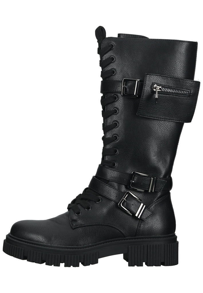 Dockers Stiefel Lederimitat Schwarz - surf4shoes