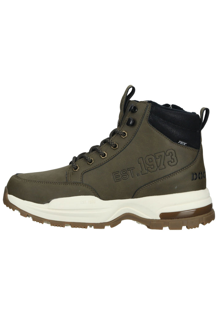 Dockers Stiefelette Lederimitat Khaki - surf4shoes