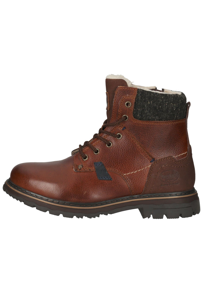 Dockers Stiefelette Leder Cognac Warmfutter - surf4shoes