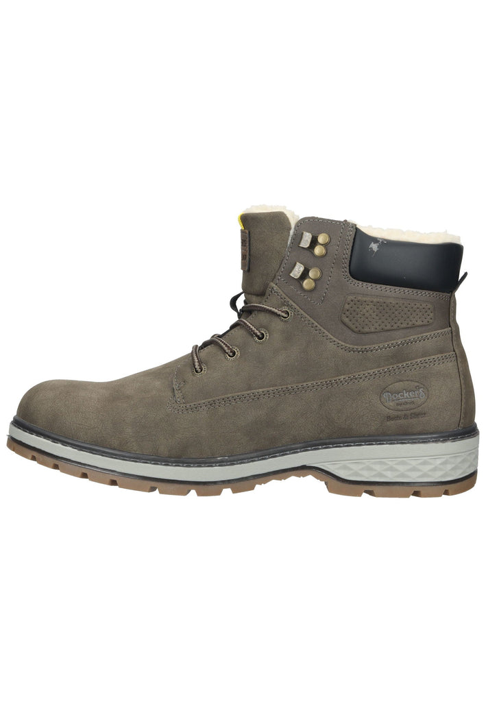 Dockers Stiefelette Synthetik Khaki Warmfutter - surf4shoes