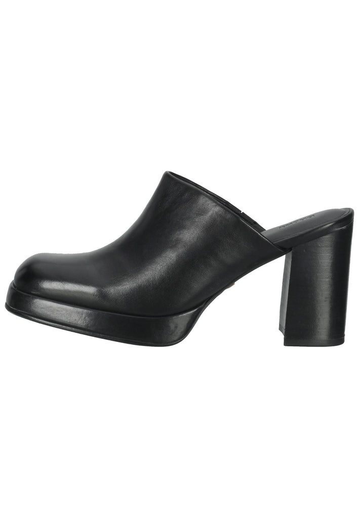 Bronx Clogs Leder Schwarz - surf4shoes