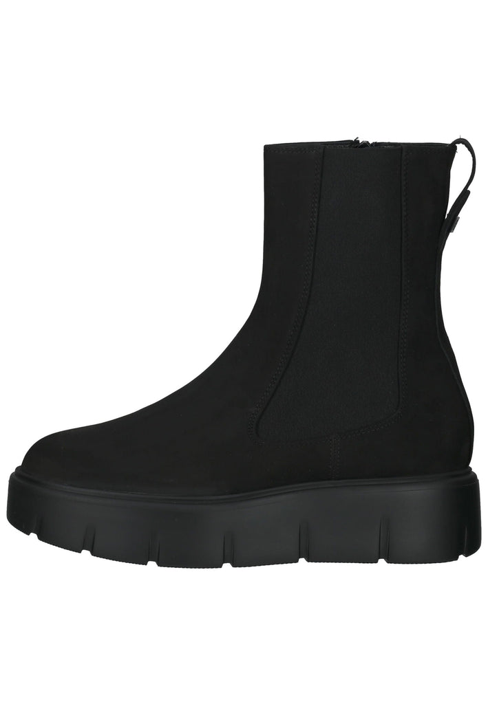Högl Stiefelette Veloursleder/Textil Schwarz - surf4shoes